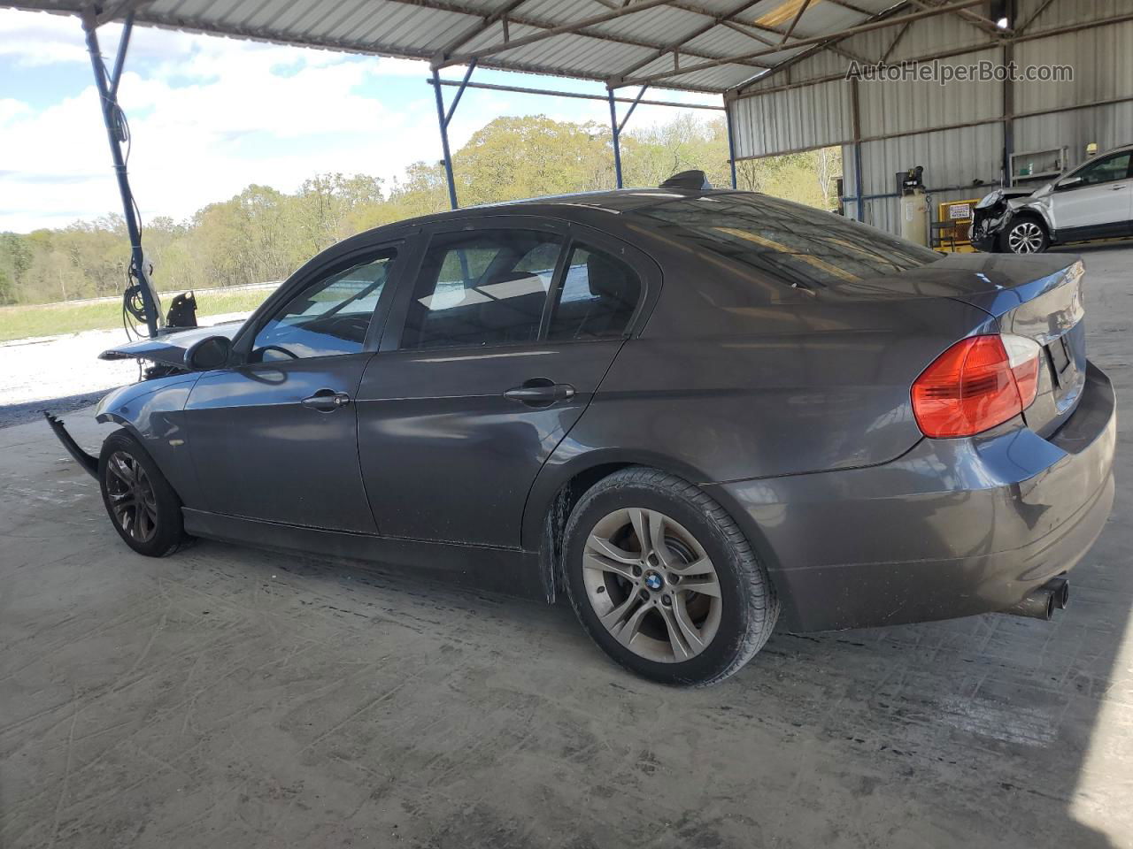 2008 Bmw 328 I Gray vin: WBAVA335X8P143338