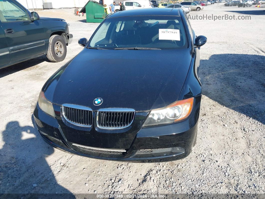 2008 Bmw 328i   Черный vin: WBAVA37508NL47135