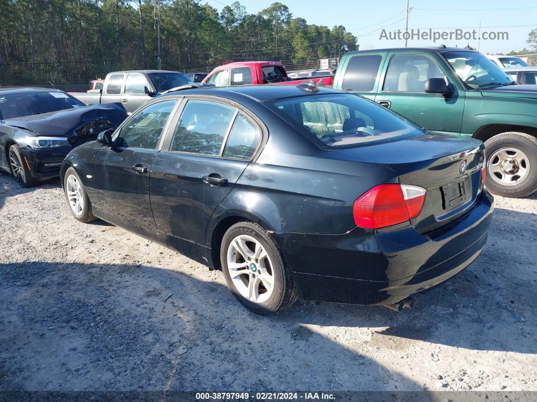 2008 Bmw 328i   Black vin: WBAVA37508NL47135