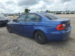 2008 Bmw 328 I Blue vin: WBAVA37508NL50908