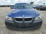 2008 Bmw 328 I Синий vin: WBAVA37508NL50908