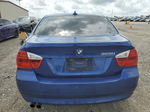 2008 Bmw 328 I Blue vin: WBAVA37508NL50908