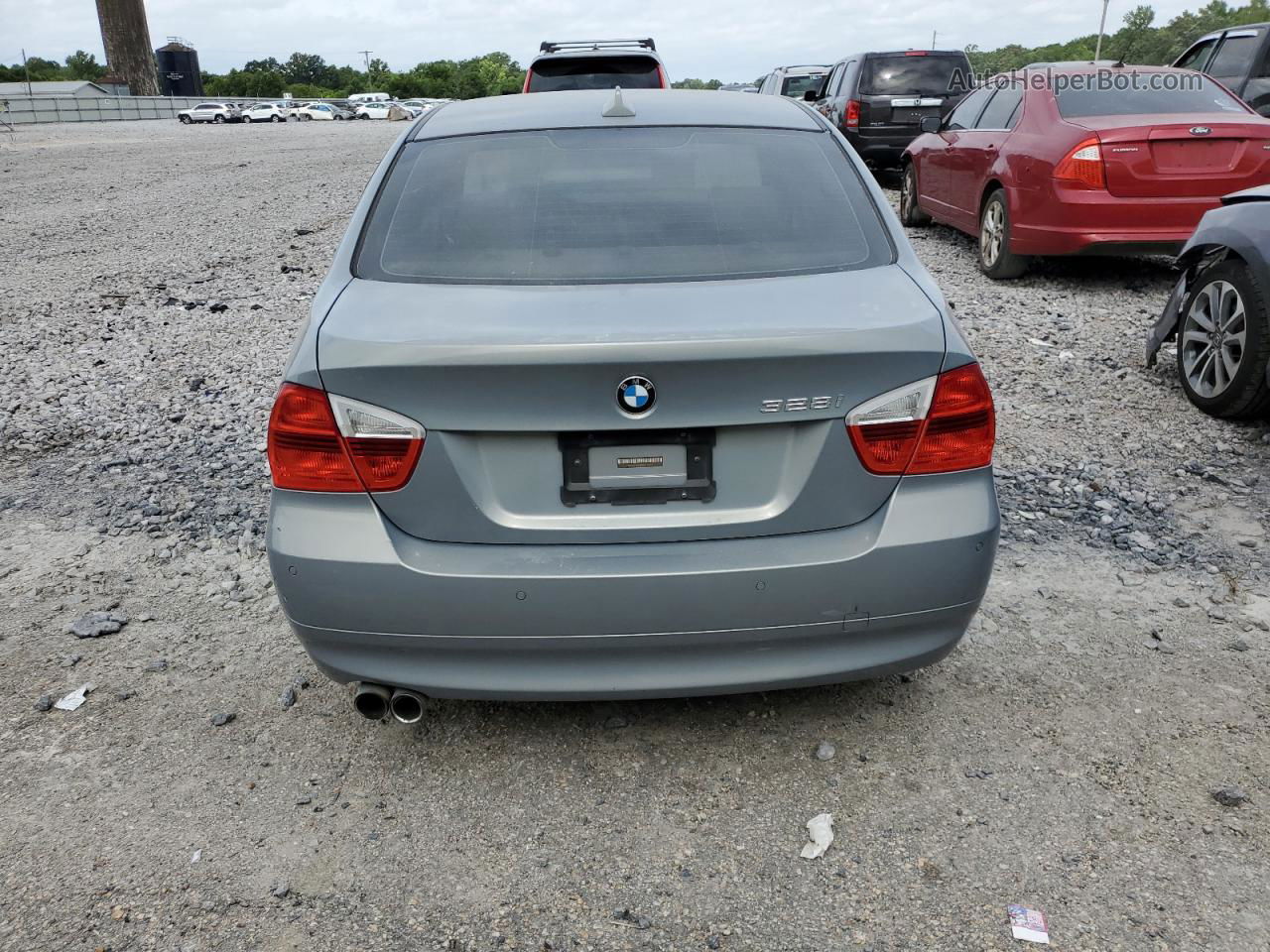 2008 Bmw 328 I Gray vin: WBAVA37508NL51525