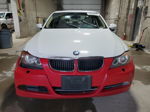 2008 Bmw 328 I White vin: WBAVA37508NL54246