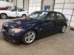 2008 Bmw 328 I Blue vin: WBAVA37518NL51579