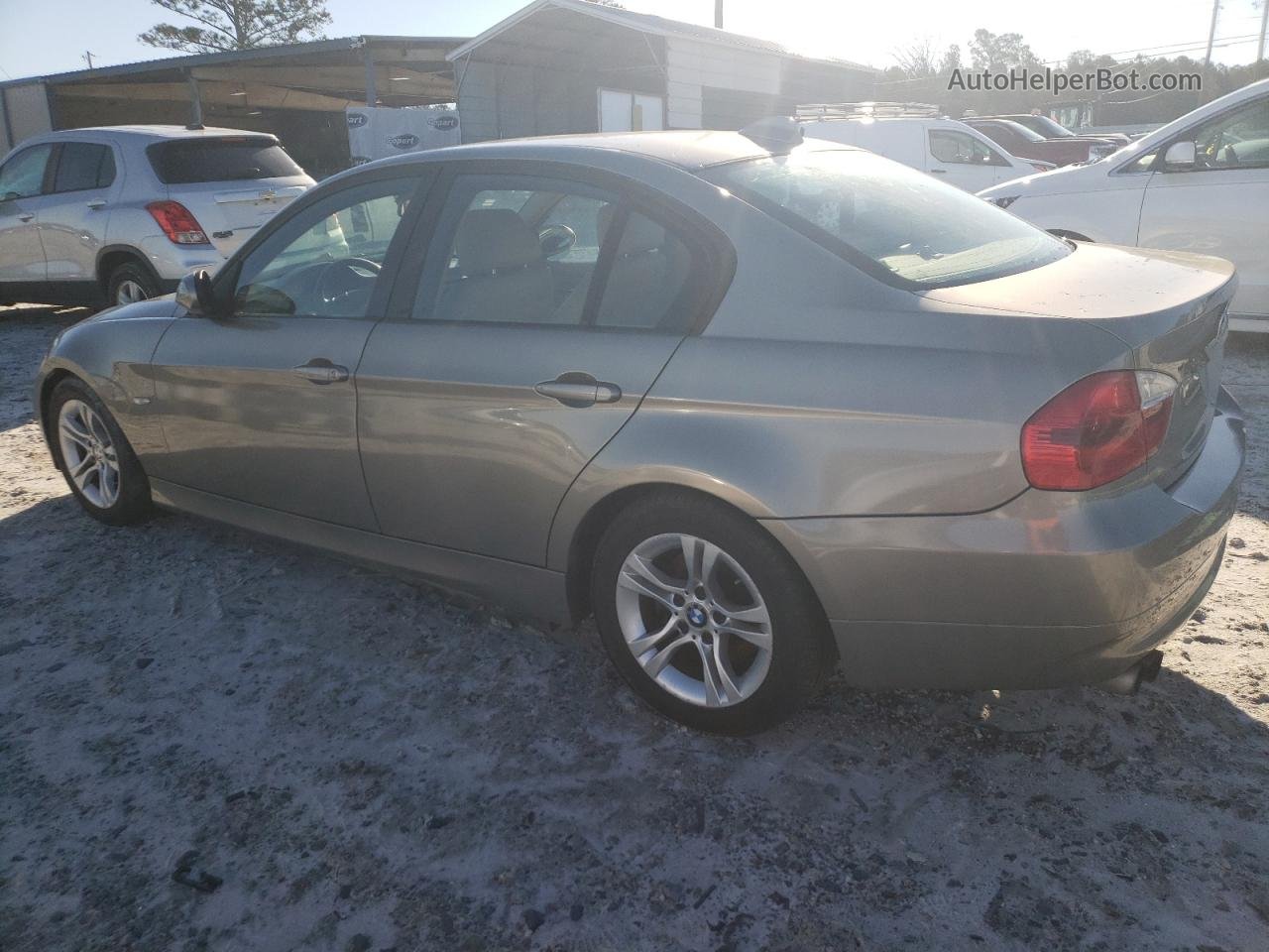 2008 Bmw 328 I Золотой vin: WBAVA37528NL57147