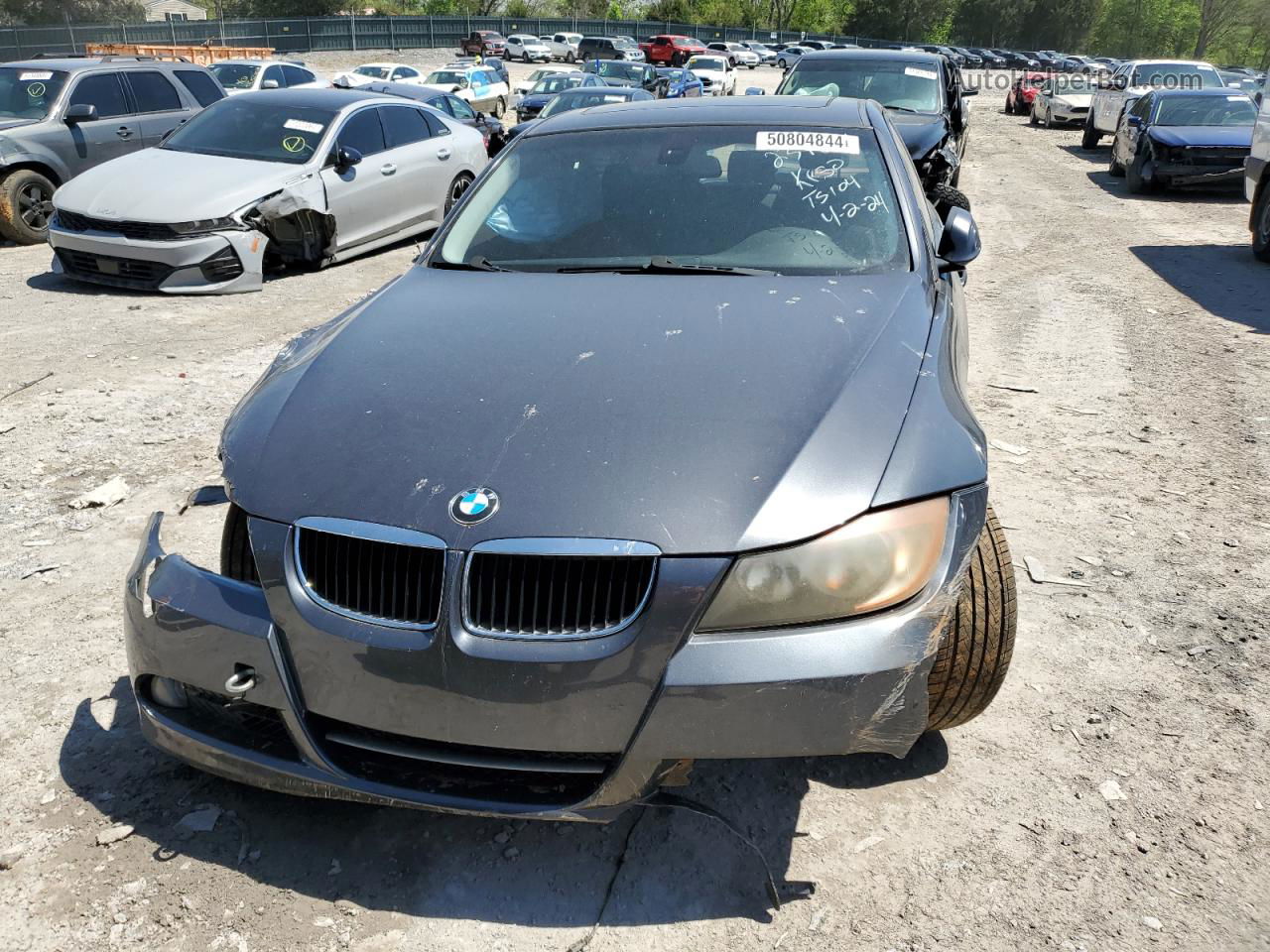 2008 Bmw 328 I Угольный vin: WBAVA37538ND55961