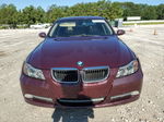 2008 Bmw 328 I Burgundy vin: WBAVA37558NL51729