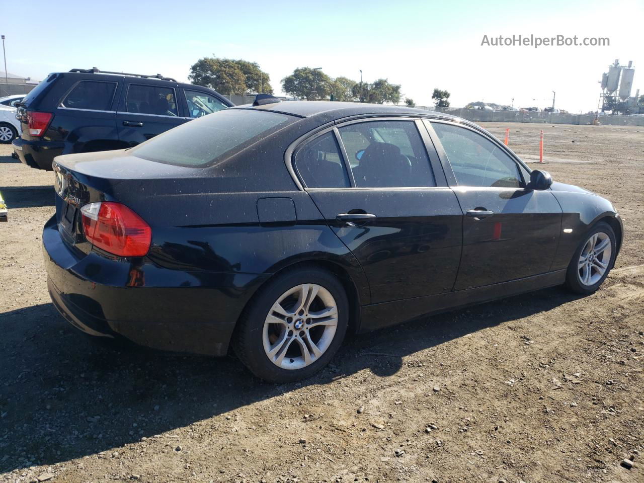 2008 Bmw 328 I Black vin: WBAVA37558NL53805