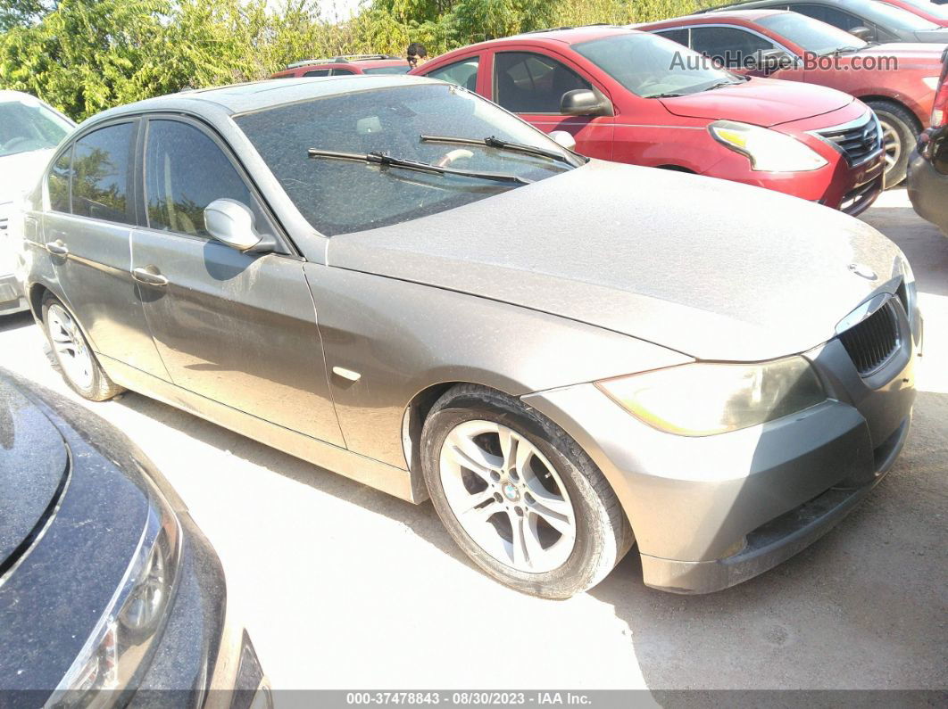 2008 Bmw 3 Series 328i Champagne vin: WBAVA37578NL19705