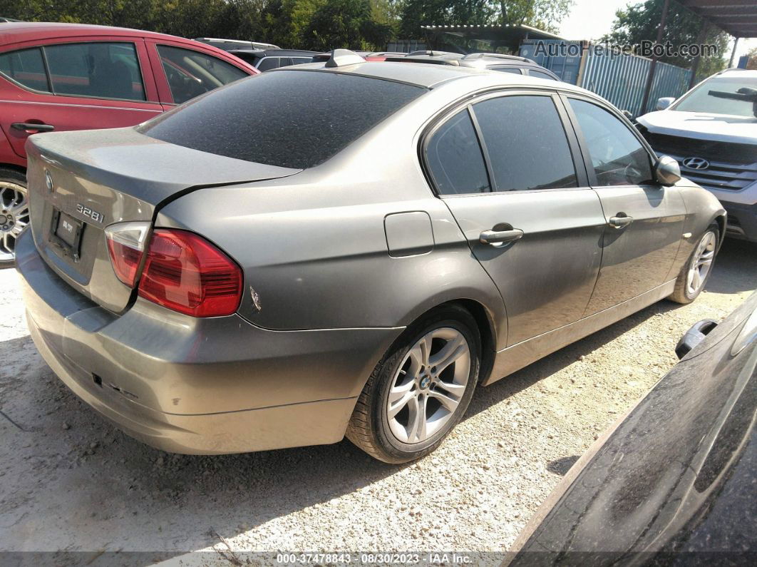 2008 Bmw 3 Series 328i Champagne vin: WBAVA37578NL19705