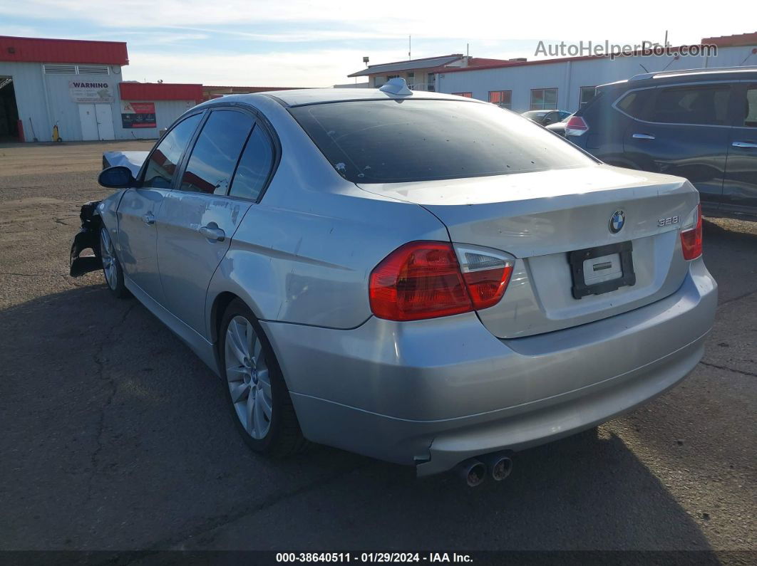 2008 Bmw 328i   Серебряный vin: WBAVA37578NL50758