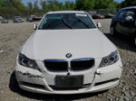 2008 Bmw 328 I White vin: WBAVA37578NL57306