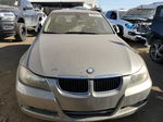 2008 Bmw 328 I Beige vin: WBAVA37588NL45696