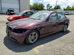 2008 Bmw 328 I Purple vin: WBAVA37588NL47383