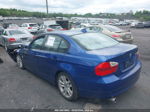 2008 Bmw 328i   Blue vin: WBAVA37598NL18751