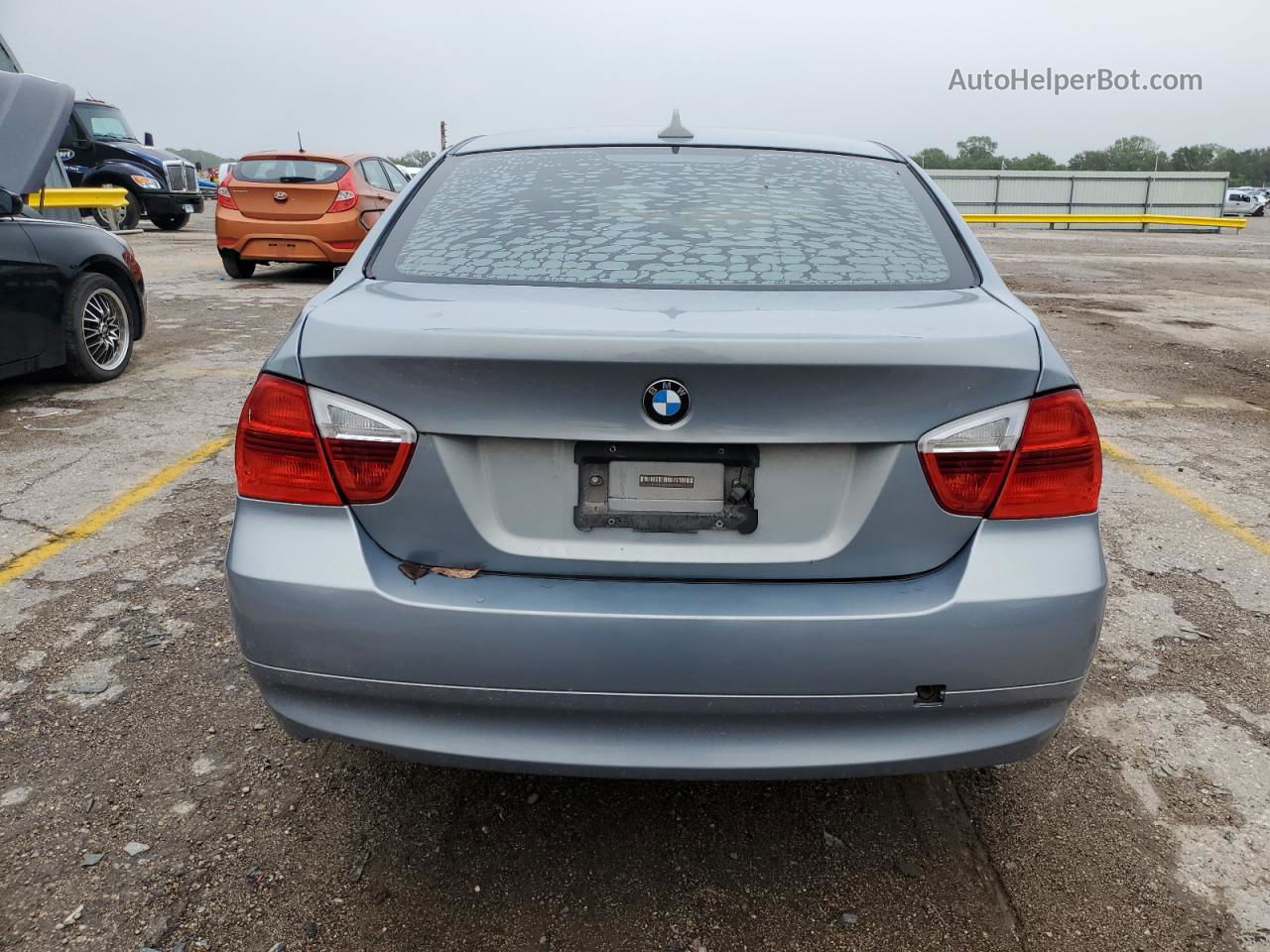 2008 Bmw 328 I Silver vin: WBAVA37598NL53855