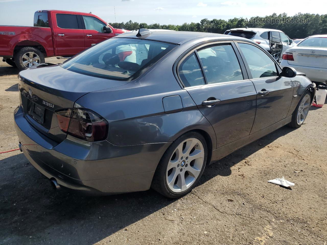 2008 Bmw 335 I Charcoal vin: WBAVB73518P101869