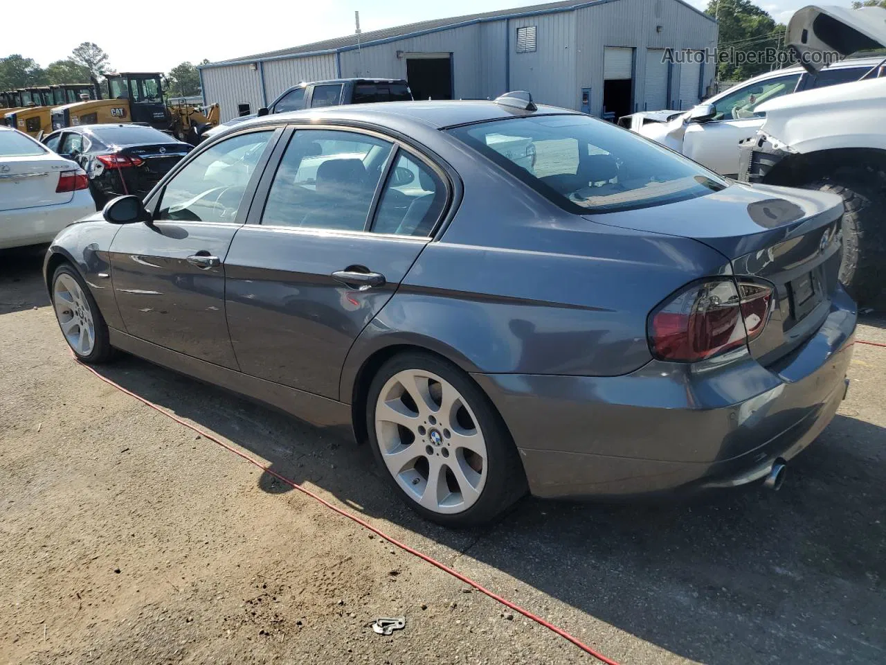 2008 Bmw 335 I Charcoal vin: WBAVB73518P101869