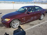 2008 Bmw 335 I Maroon vin: WBAVB73518VH24522