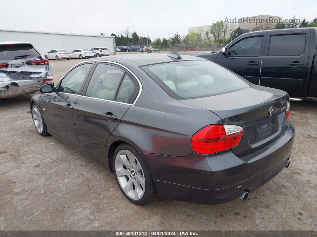 2008 Bmw 335i   Gray vin: WBAVB73528KY65131