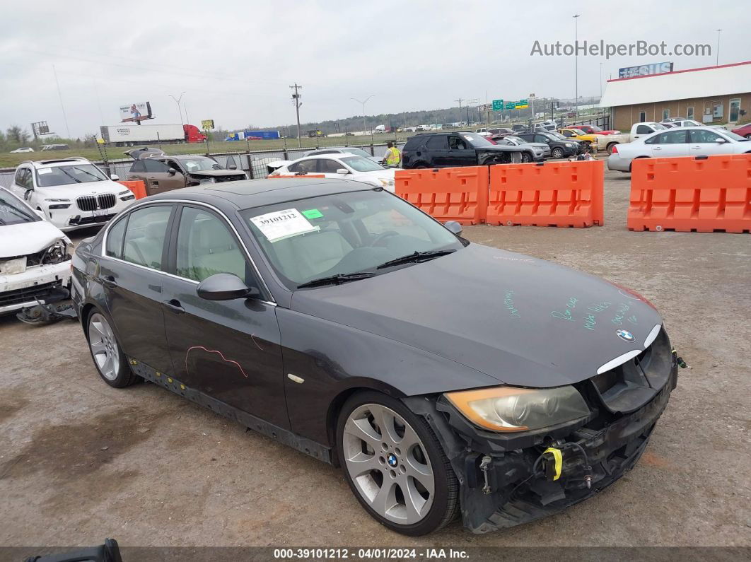 2008 Bmw 335i   Серый vin: WBAVB73528KY65131