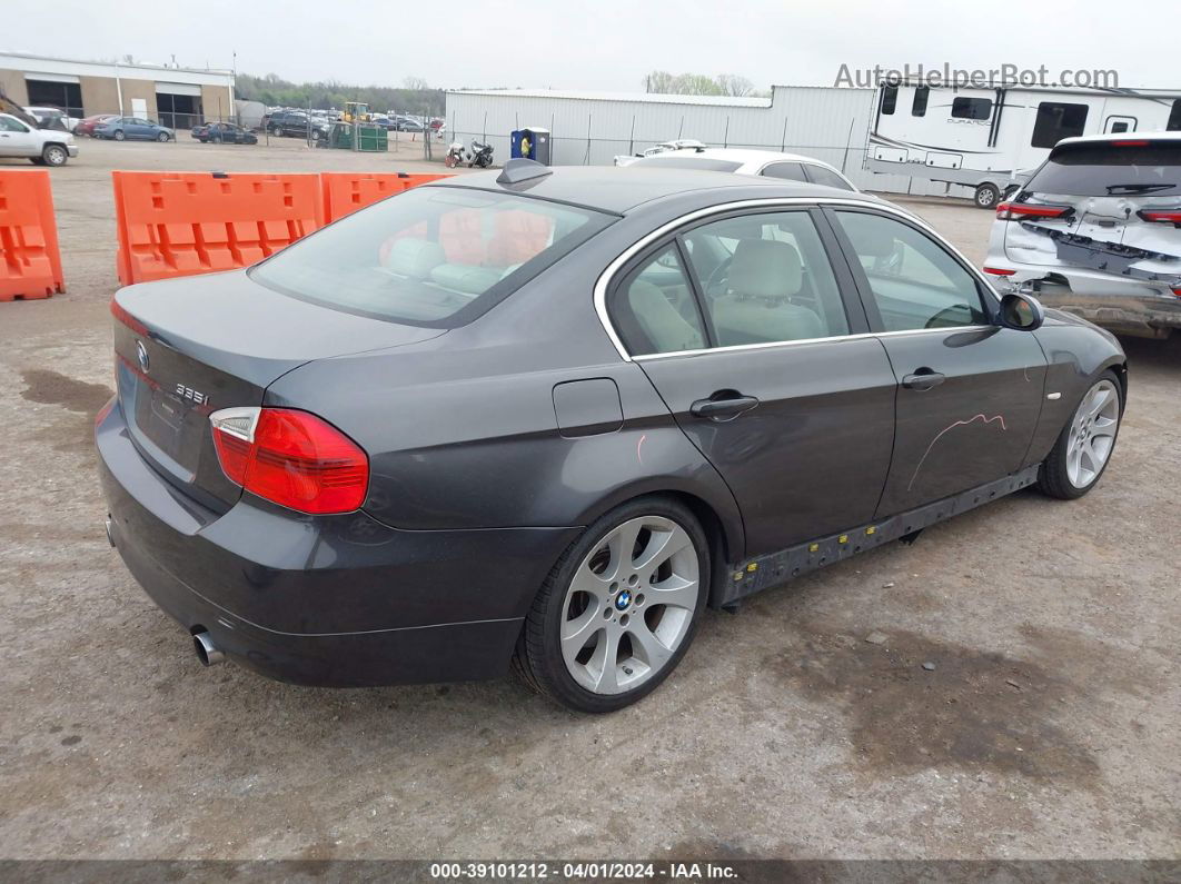 2008 Bmw 335i   Gray vin: WBAVB73528KY65131