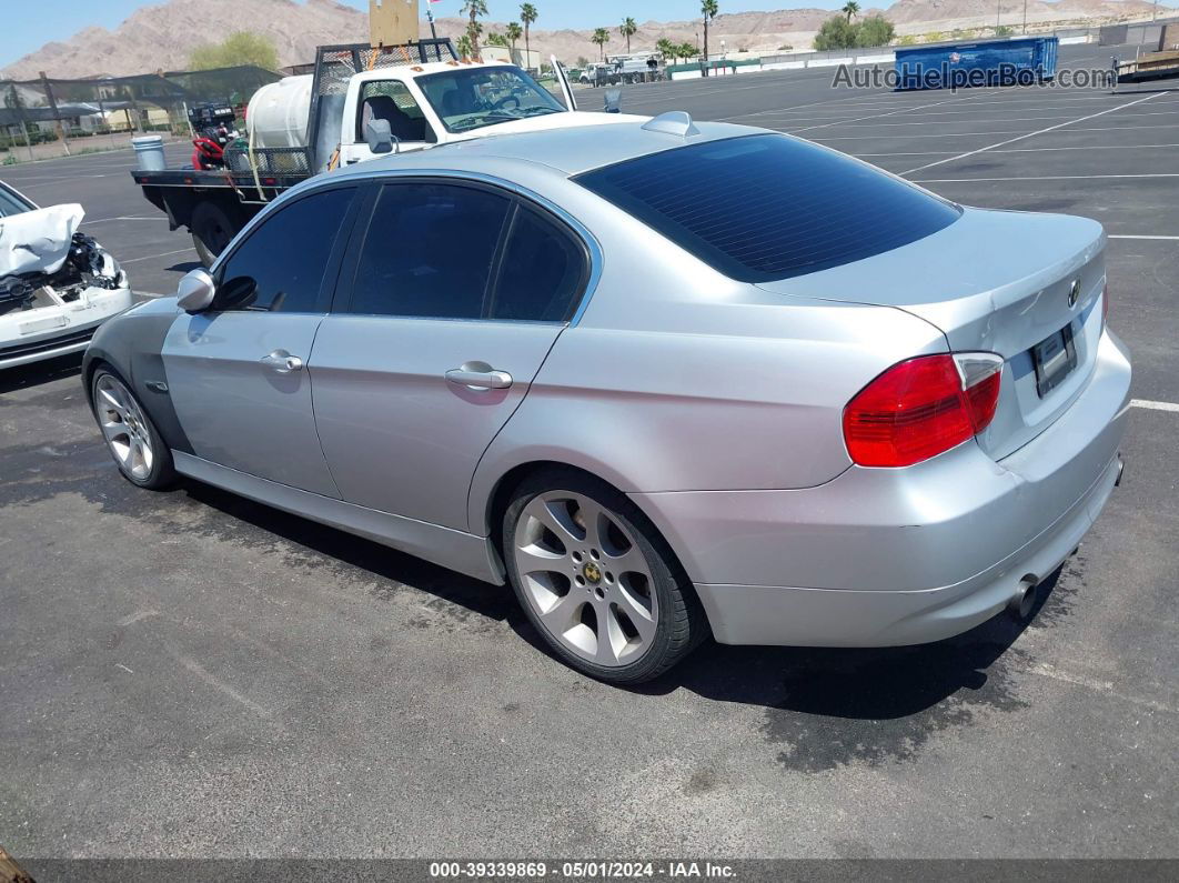 2008 Bmw 335i   Silver vin: WBAVB73548VH24028