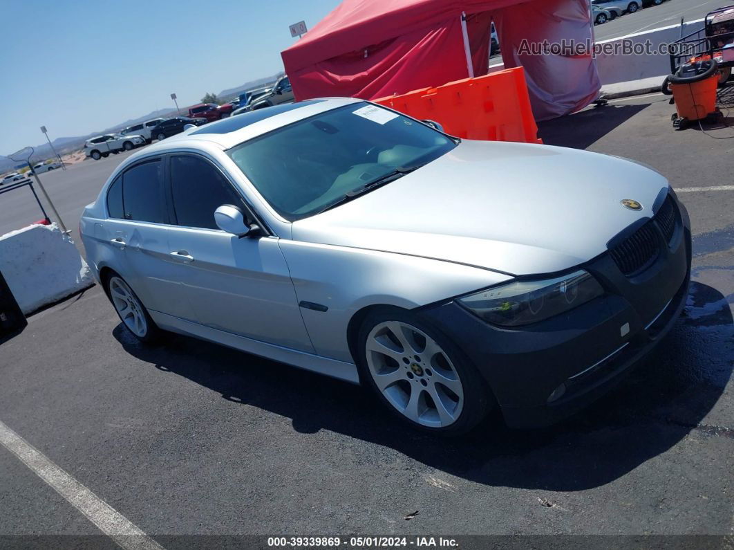 2008 Bmw 335i   Silver vin: WBAVB73548VH24028