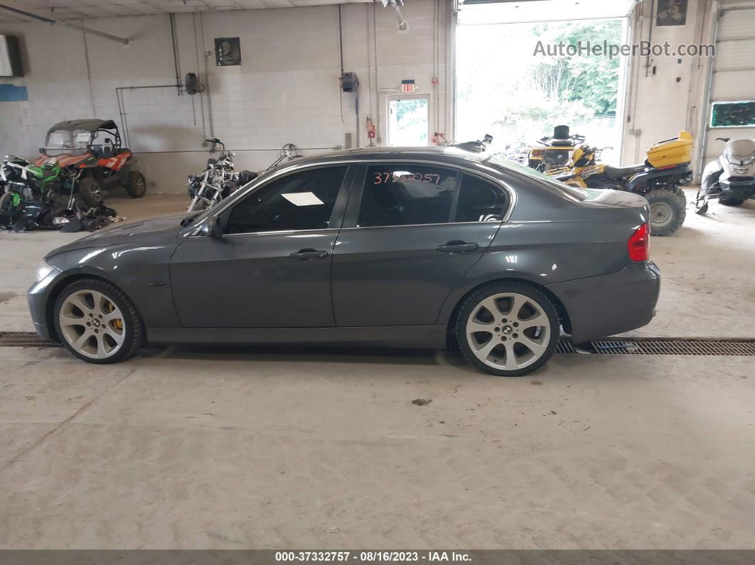 2008 Bmw 3 Series 335i Gray vin: WBAVB73558VH25429