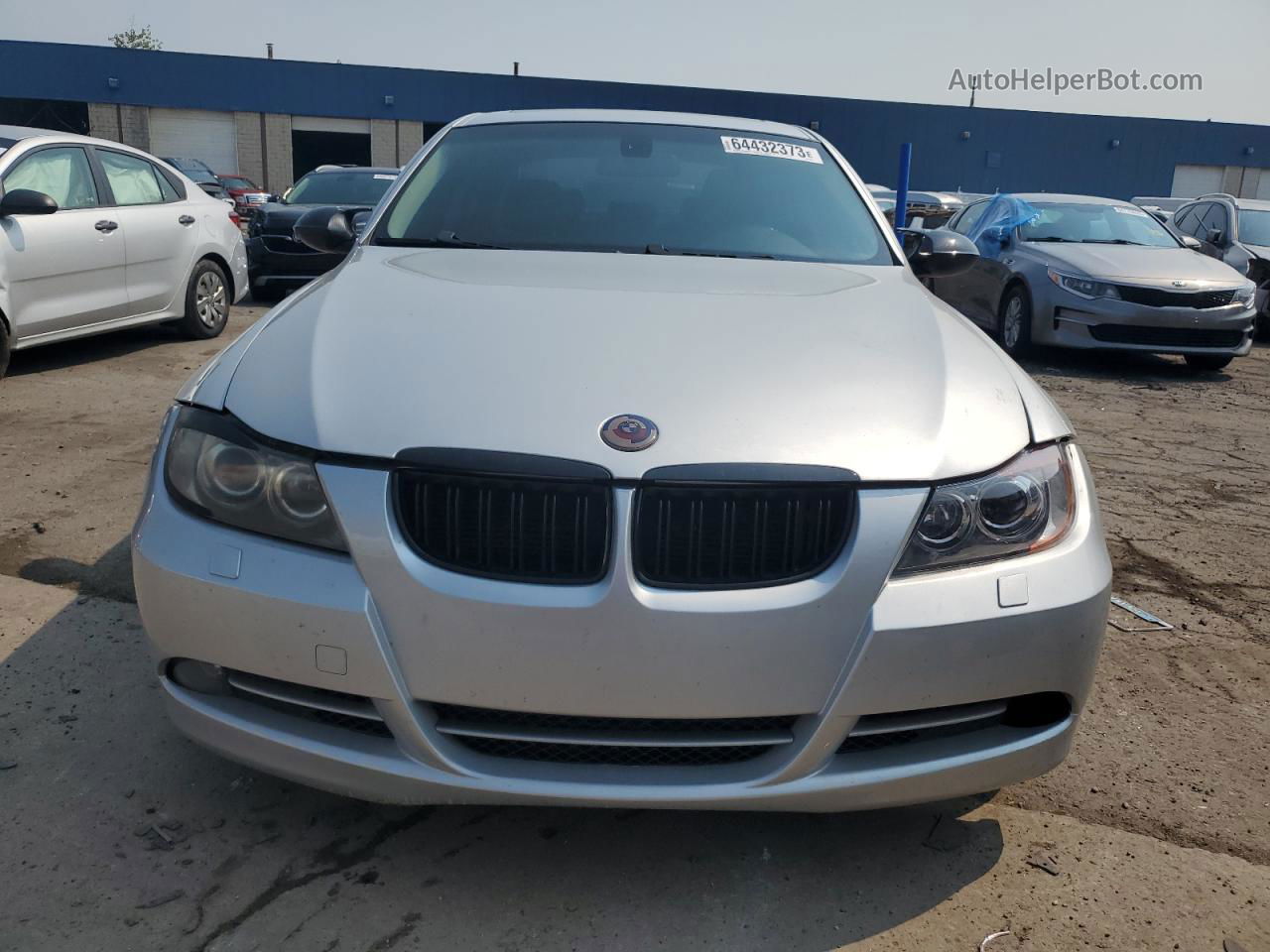 2008 Bmw 335 I Silver vin: WBAVB73568KY65066