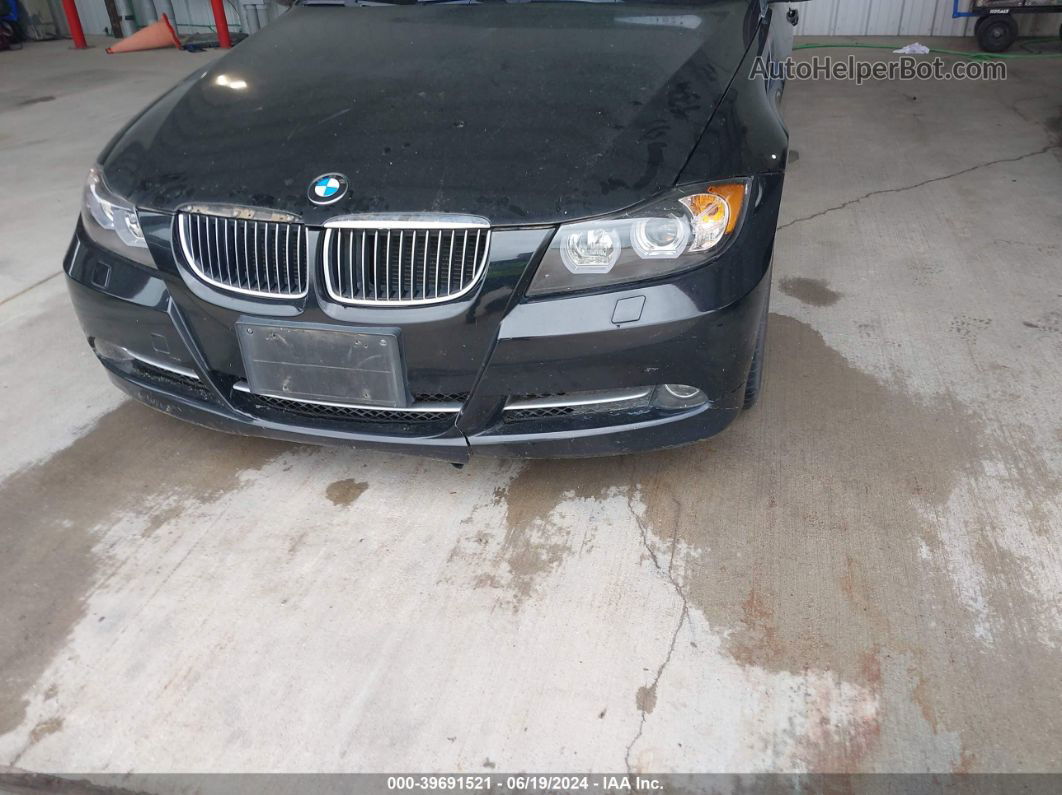 2008 Bmw 335i   Черный vin: WBAVB73598VH25210