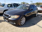 2008 Bmw 335 I Черный vin: WBAVB77538NM05436