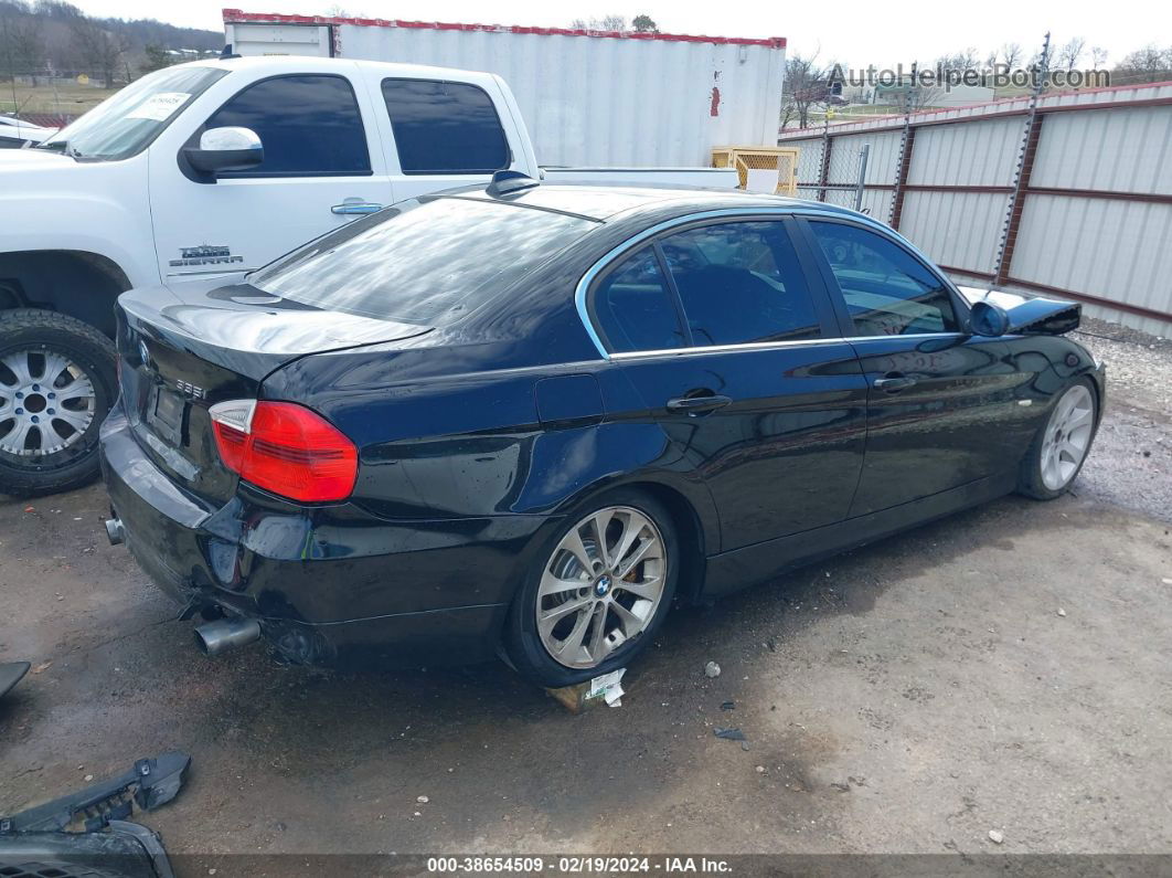 2008 Bmw 335i   Черный vin: WBAVB77558NH78772