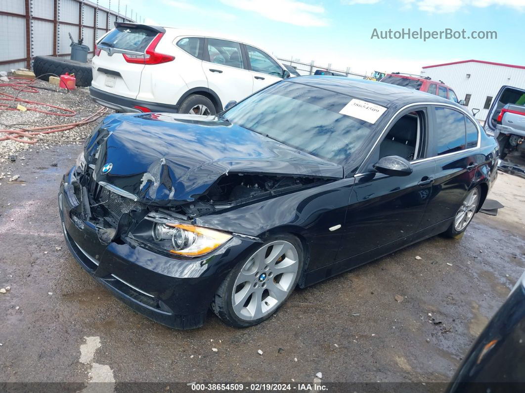 2008 Bmw 335i   Черный vin: WBAVB77558NH78772