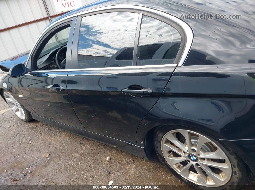 2008 Bmw 335i   Черный vin: WBAVB77558NH78772