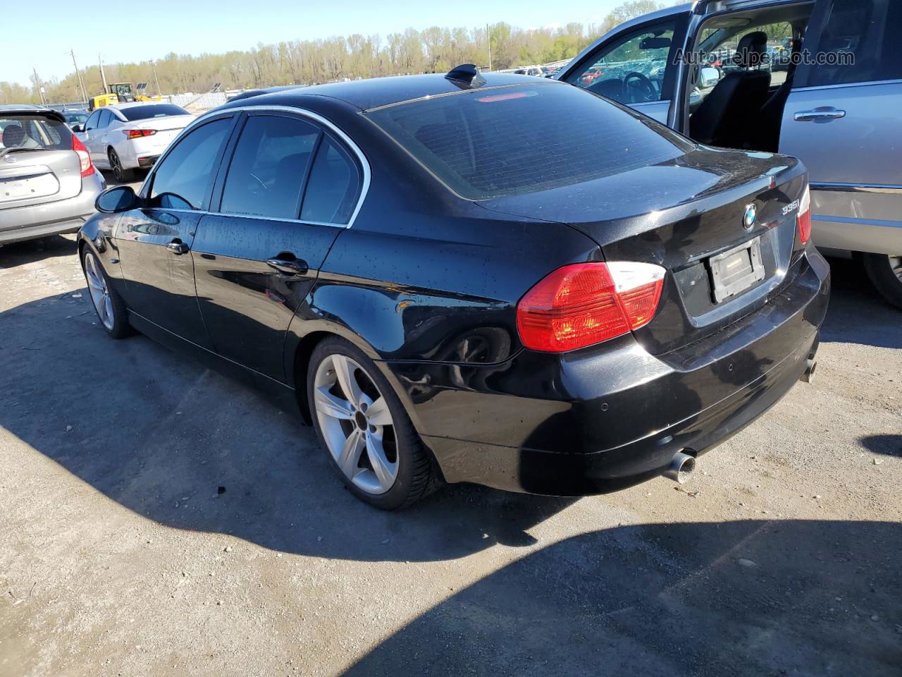 2008 Bmw 335 I Black vin: WBAVB77568NH79137