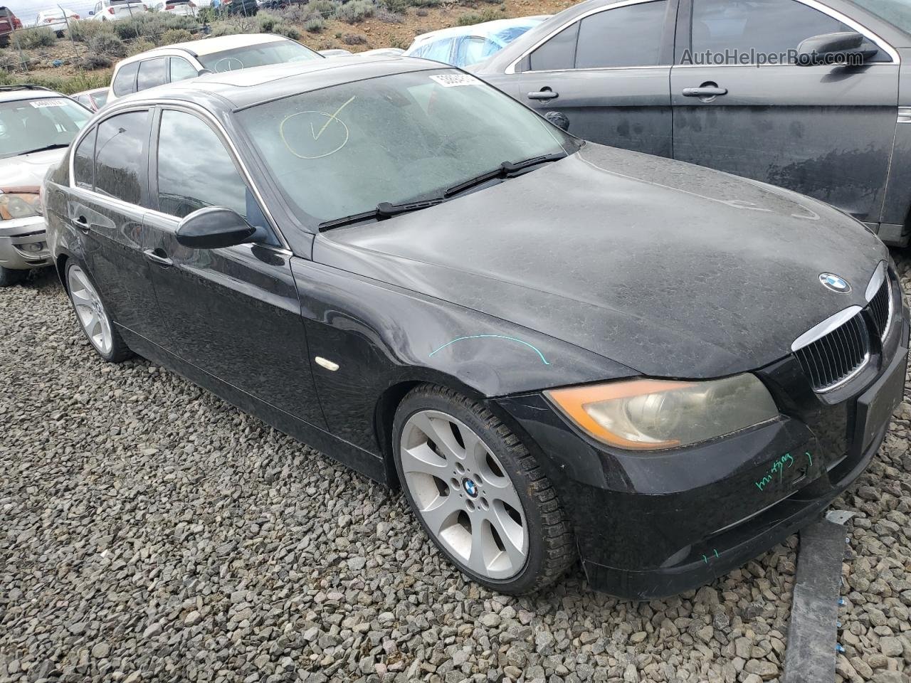 2008 Bmw 335 I Черный vin: WBAVB77578NH78479