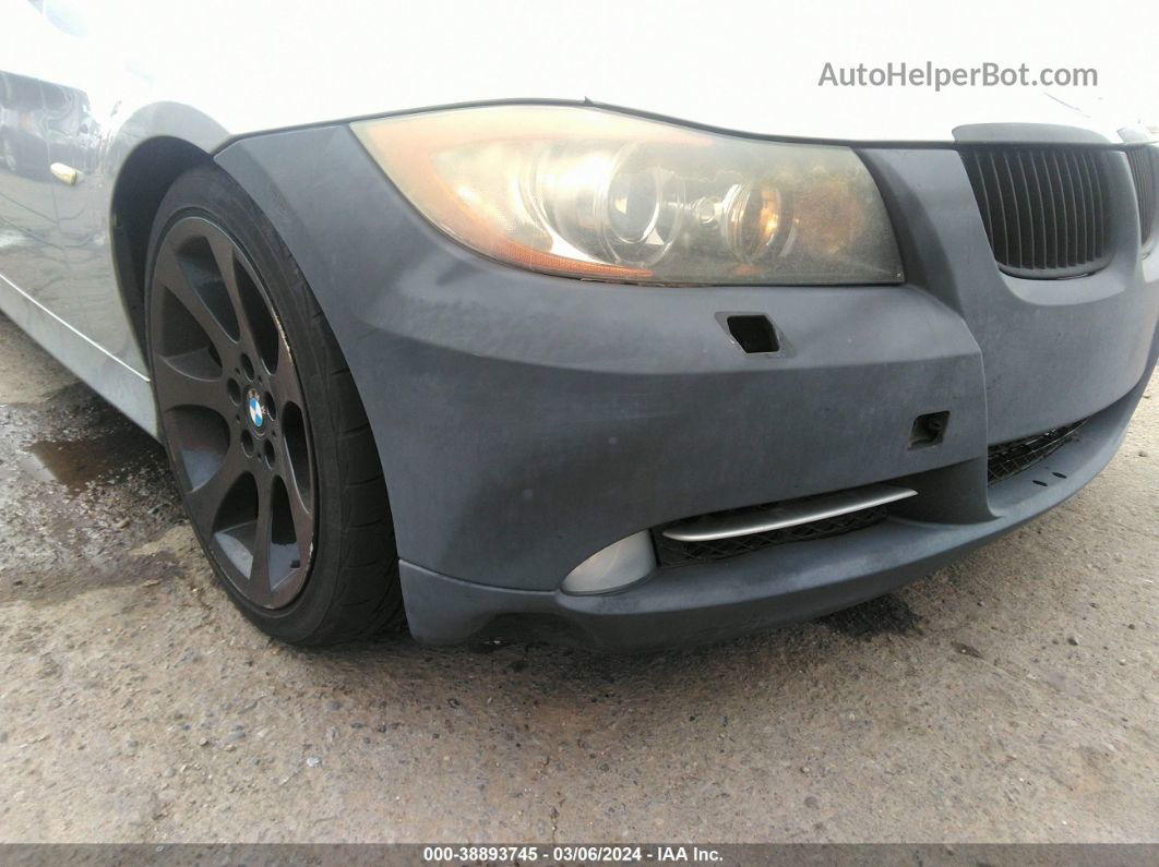 2008 Bmw 335i   Серебряный vin: WBAVB77578NH80510