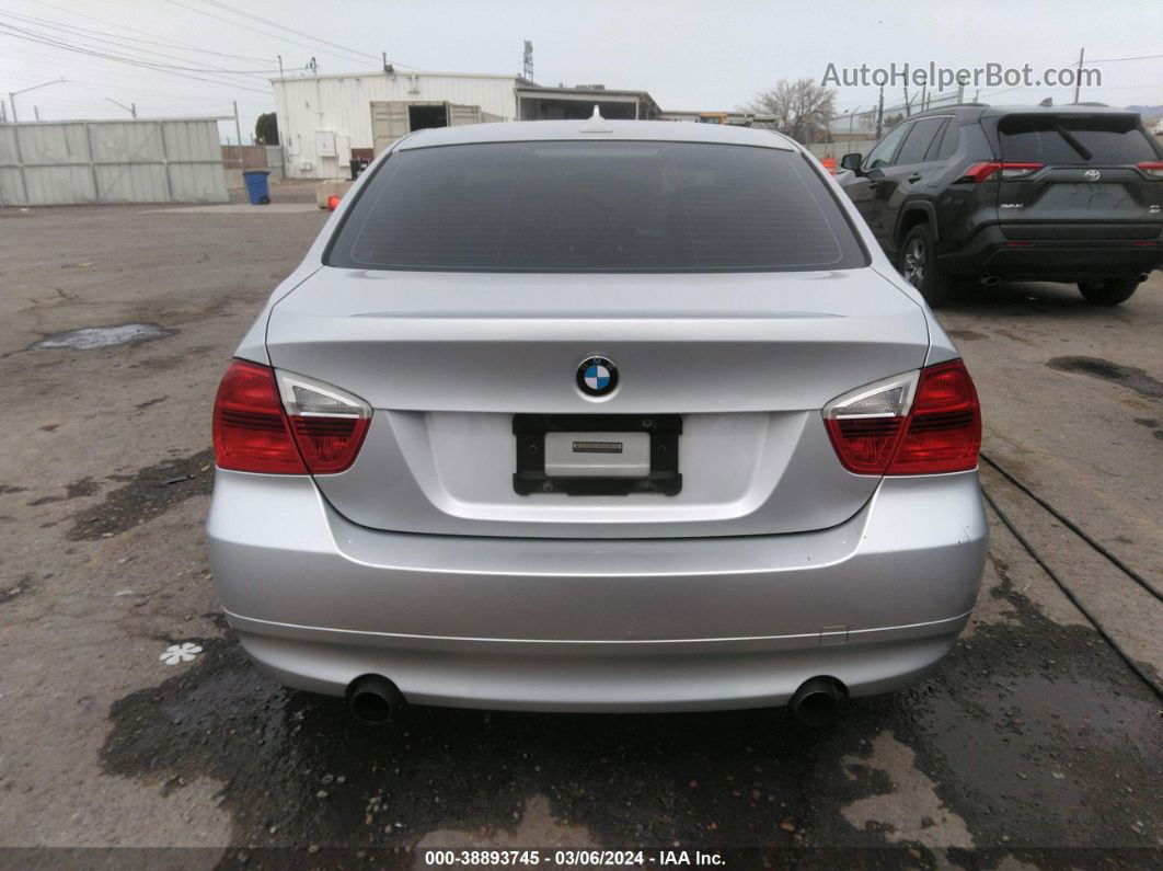 2008 Bmw 335i   Серебряный vin: WBAVB77578NH80510