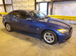 2008 Bmw 328 I Sulev Blue vin: WBAVC53528FZ83688