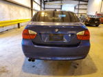 2008 Bmw 328 I Sulev Blue vin: WBAVC53528FZ83688