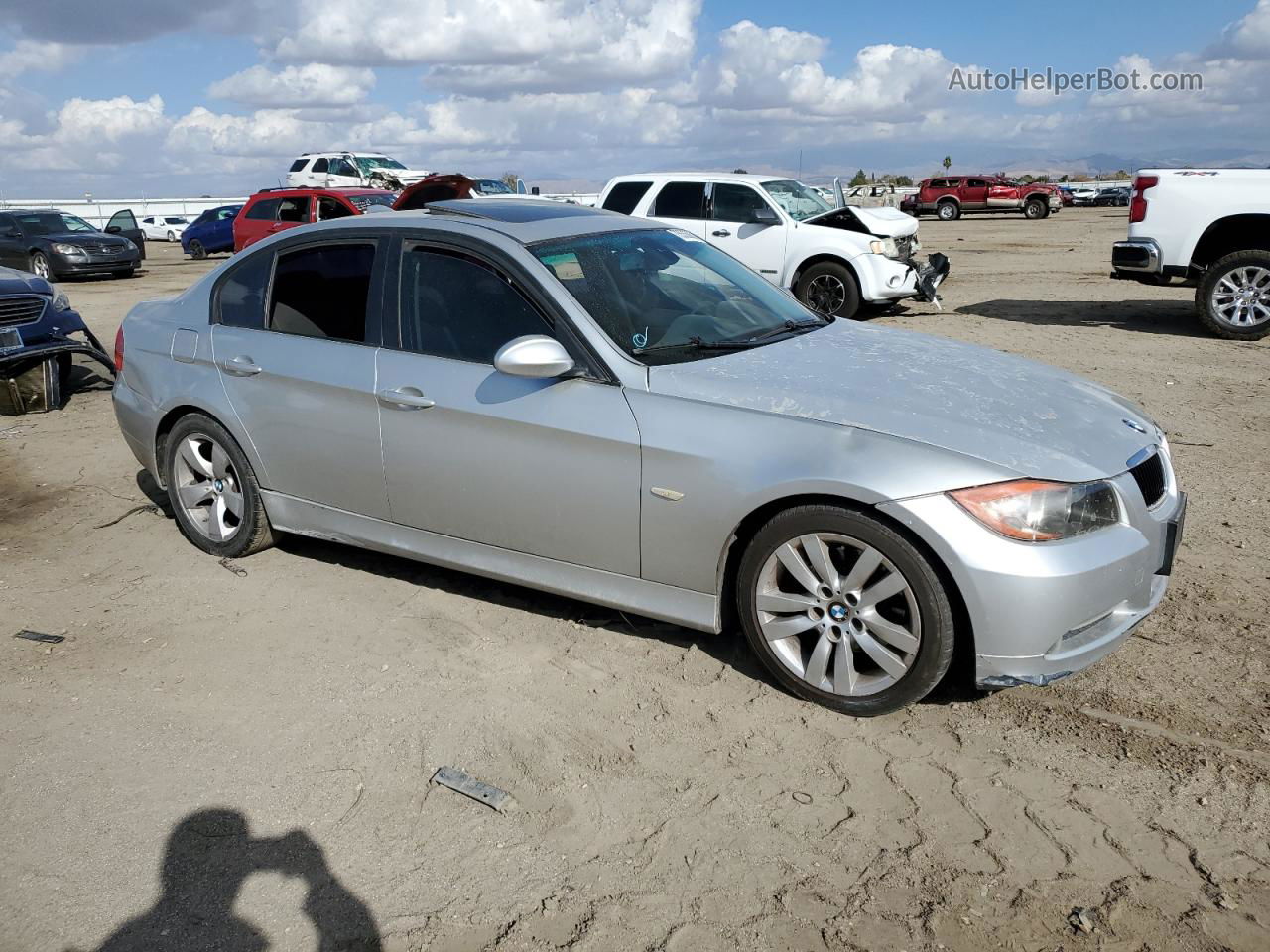 2008 Bmw 328 I Sulev Серебряный vin: WBAVC53528FZ85148