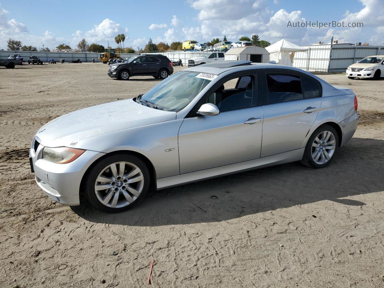 2008 Bmw 328 I Sulev Silver vin: WBAVC53528FZ85148