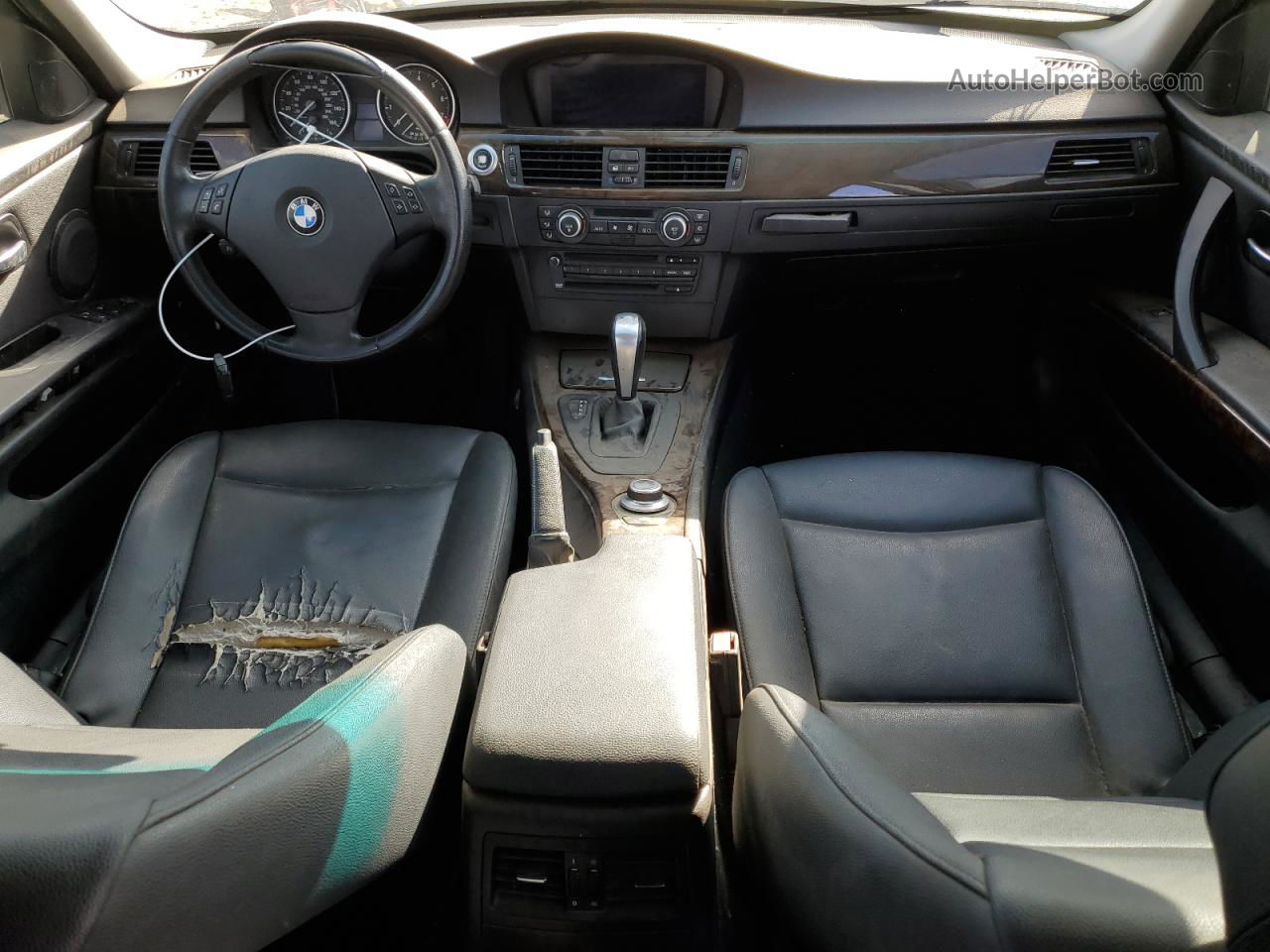 2008 Bmw 328 I Sulev Серебряный vin: WBAVC53528FZ85148