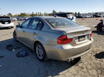 2008 Bmw 328 I Sulev Бежевый vin: WBAVC53528FZ87885