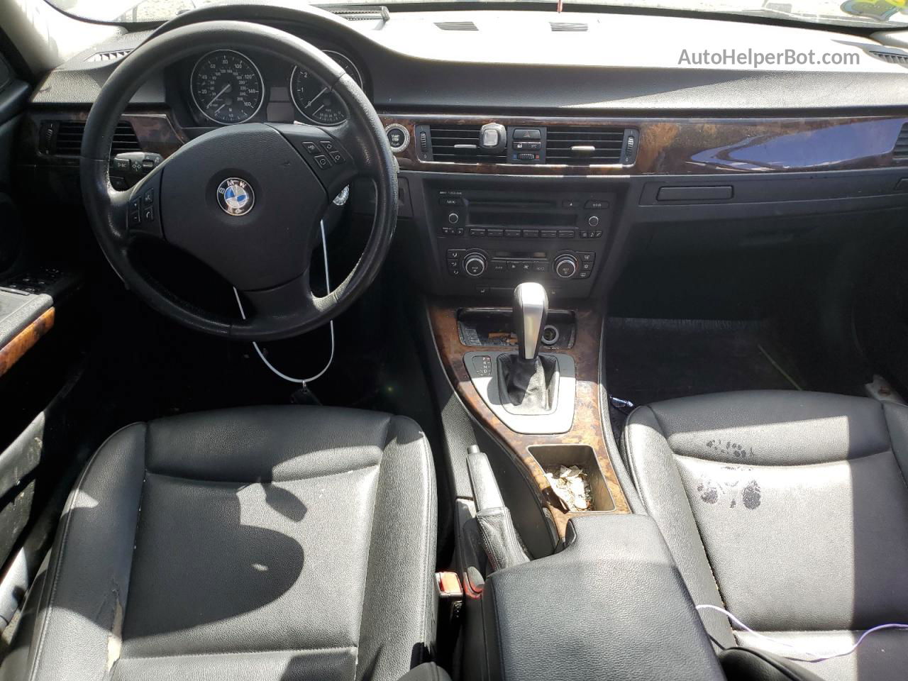 2008 Bmw 328 I Sulev Белый vin: WBAVC53538FZ82789