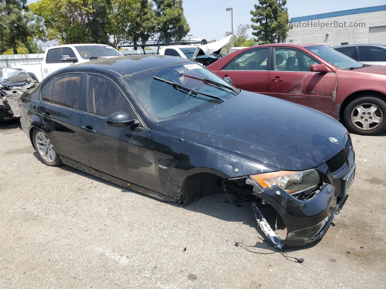 2008 Bmw 328 I Sulev Black vin: WBAVC53548FZ83871