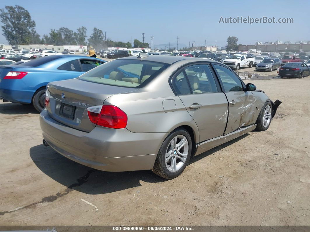 2008 Bmw 328i   Beige vin: WBAVC53558FZ87539