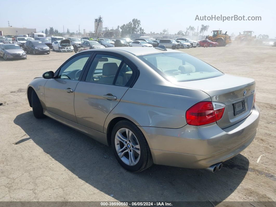 2008 Bmw 328i   Бежевый vin: WBAVC53558FZ87539